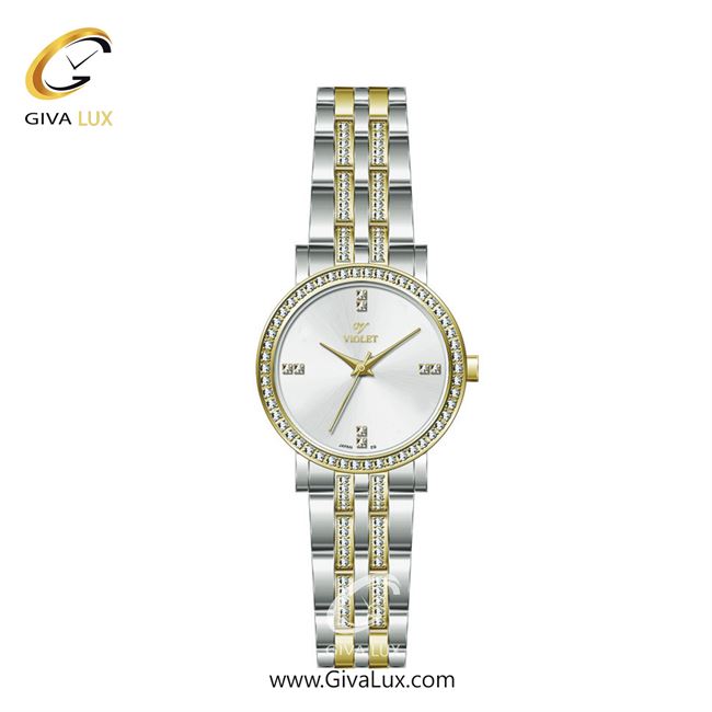 ساعت مچی اورجینال زنانه ویولت VIOLET نقره ای-طلایی | نقره ای-طلایی| نقره ای| کد رفرنس 0583/2